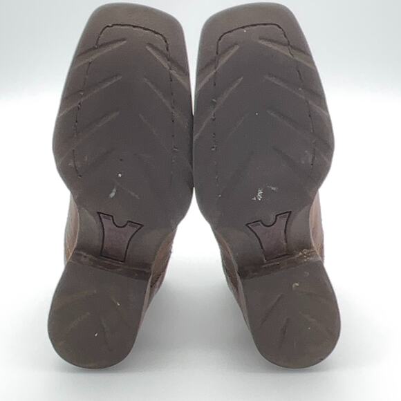 Ariat Booker Chelsea Wide Square Toe Boot Men 11EE Brown Leather Western main image 4
